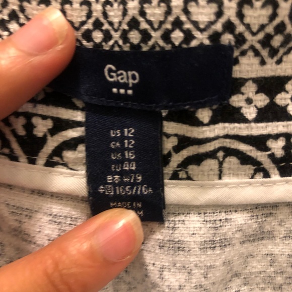 High waisted black and white shorts - Picture 3 of 3